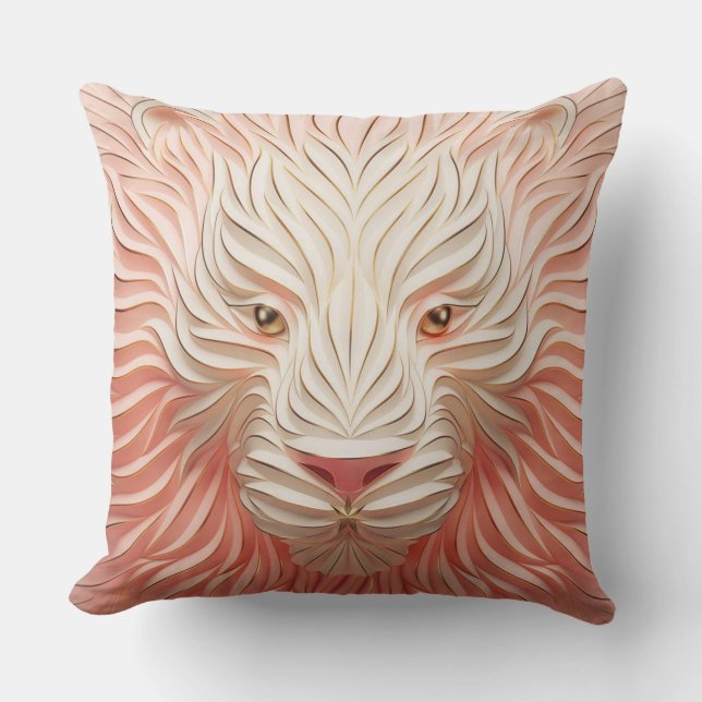 Modern lejon kudde (Framsida)