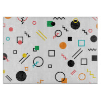 Modern, lekfull, coola, trendig, Memphis geometris