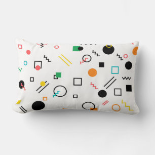Modern, lekfull, coola, trendig, Memphis geometris Lumbarkudde