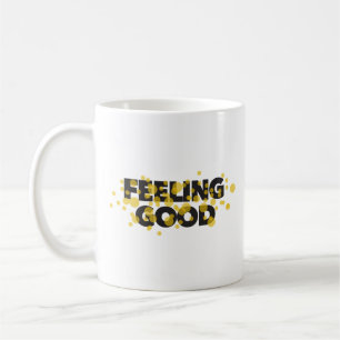 Modern, lekfull och glad design för att känna Bra Kaffemugg