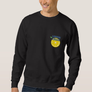 Modern Lemon Limoncello Cocktail Gift Merch Lång Ärmad Tröja
