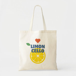 Modern Lemon Limoncello Favor Gift Merch Tygkasse