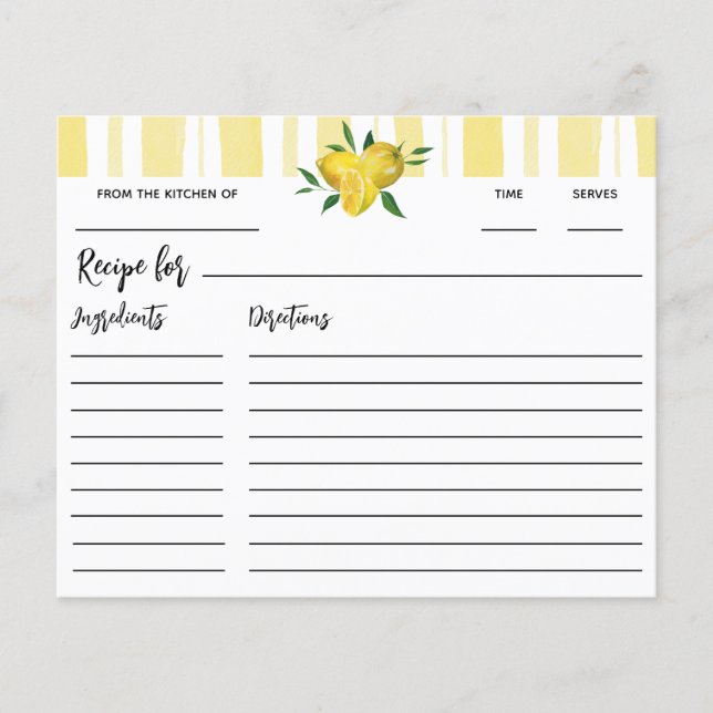 Modern Lemon Möhippa Recipe (Framsida)