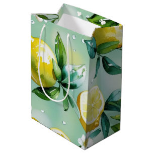 Modern lemonblå blomsterlig skrift bröllopsdusch