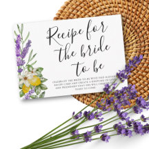 Modern Lemons & Lavender Brud att Bli