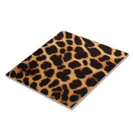 Modern leopard Cat Animal Print Collection Kakelplatta