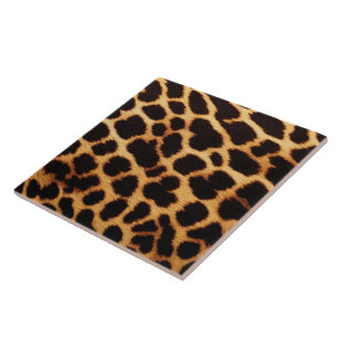 Modern leopard Cat Animal Print Collection Kakelplatta
