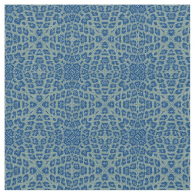 Modern Leopard Mönster Tyg (Närbild)