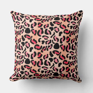 Modern Leopard Pattern Animal Print Kudde