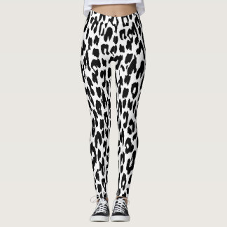 Modern Leopard Skin Mönster #18 Leggings