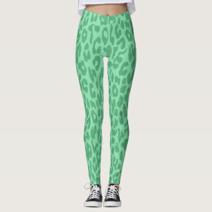 Modern Leopard Skin Mönster #35 Leggings