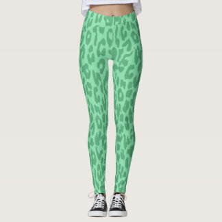 Modern Leopard Skin Mönster #35 Leggings