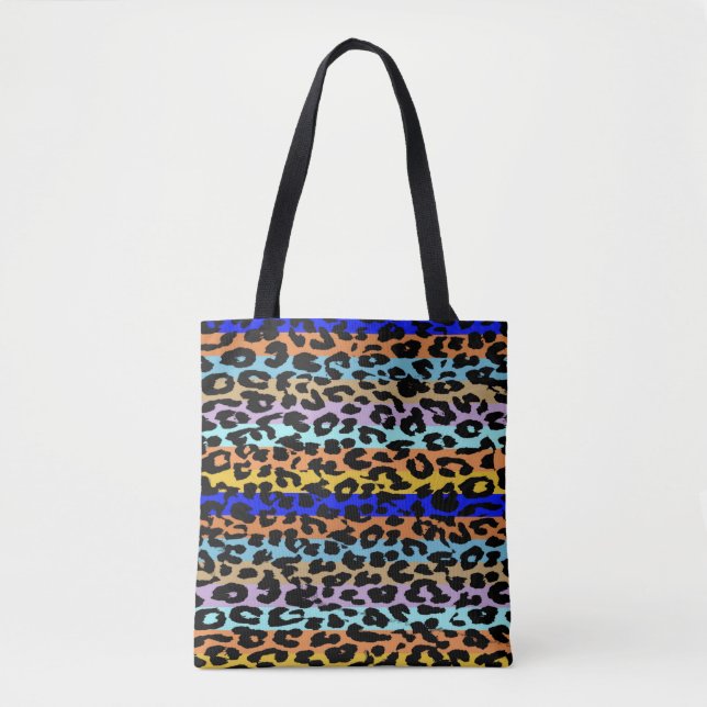 Modern Leopard Skin Mönster #41 Tygkasse (Framsida)