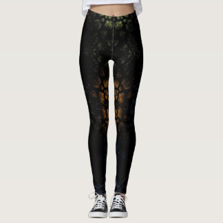 Modern Leopard Skin Mönster #9 Leggings