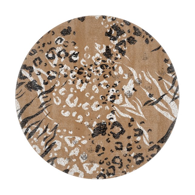 Modern leopard: vild mönster. (Framsidan)