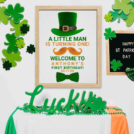 Modern Leprechaun St. Patrick är i alla åldrar Poster