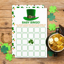 Modern Leprechaun St. Patrick Day Baby Shower