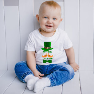 Modern Leprechaun St. Patrick's Alla Åldrar Födels T Shirt