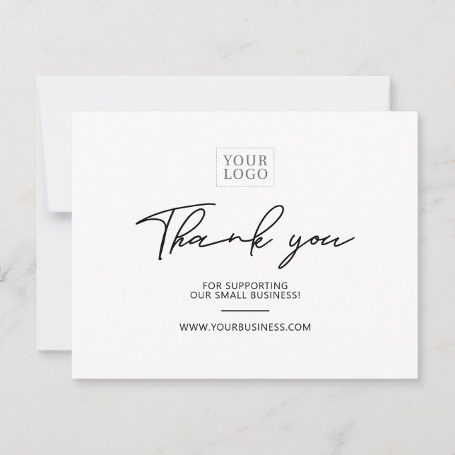 Modern Leting Business Paket - tackkort Tack Kort (Framsida)