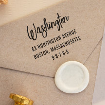 Modern Lettering Family Namn & Returadress