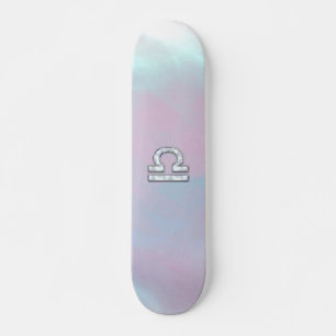 Modern Libra Zodiac-tecken Mor i Pearl Stil Mini Skateboard Bräda 18,5 Cm