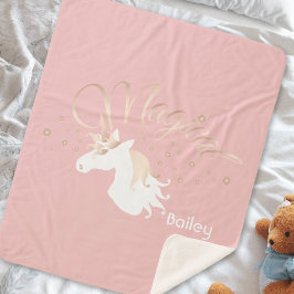 Modern Light Ro Rosa White Magic Unicorn Girl