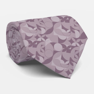 Modern Lila Circle Design för damm Abstrakt Slips