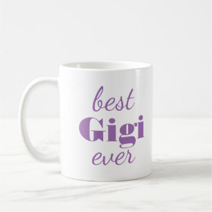 Modern Lila Gigi Personlig Anpassningsbar Mugg