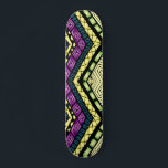 Modern Lila Gult Tribal Mönster Mini Skateboard Bräda 18,5 Cm<br><div class="desc">Den här snyggten har en stamform mönster i en modern lila och mjuk gult. #tribal #modern #chic #snyggt #mönster #feminin #etnisk #lila #gult #elegant #trendig #coola #roligt # # #skateboarding #skateboarder #sport #sport #outdoor #sportutrustning #gifts #gifts #giftsforher</div>