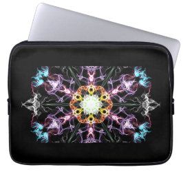 Modern Lila Mandala Laptop Fodral