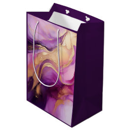 Modern Lila Rosa och Guld