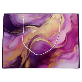 Modern Lila Rosa och Guld