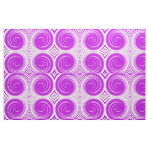 Modern Lila Swirl Abstrakt Art. 2 Tyg
