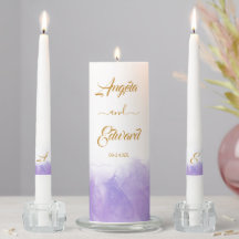 Modern Lila Violet Bröllop