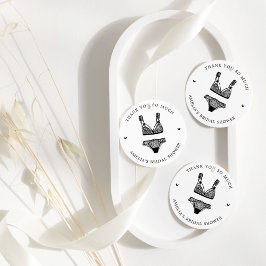 Modern Lingeri Bröllopsfest Tack Gåvor Etiketter