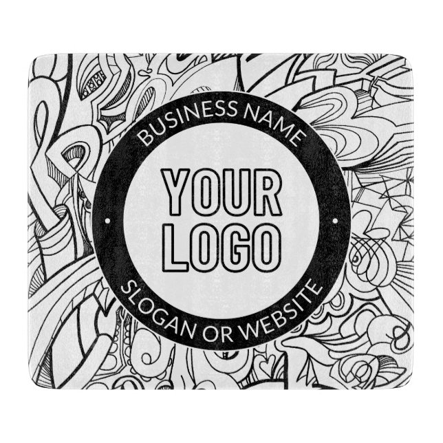 Modern linjegrafik och din Logotyp med redigerbar  (Framsidan)