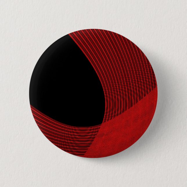 Modern Linjer Red and Black Knapp (Framsida)