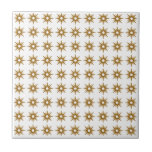 Modern liten Guld-stjärna i Mönster i mitten av år Kakelplatta<br><div class="desc">Modern design i mitten av århundradet som ger vintage mönster av små guld-stjärnor på vit bakgrund. Enkel, ren modern, sömlös design. Skapa din egen anpassningsbar mönster genom att ladda upp en ny bild eller använda knappen "Kontakta den här designern" för hjälp. Så här skapar du din egen mönstrade design: 1....</div>