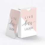 Modern Live Kärlek Laugh Positive Motivation Quote Casinokort<br><div class="desc">Modern Live Kärlek Laugh Positive Motivation Quote</div>