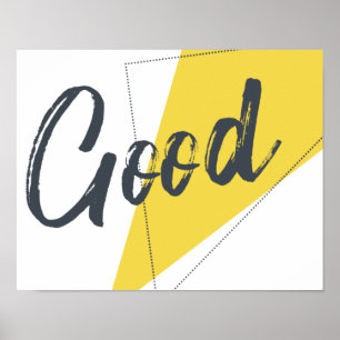 Modern, livfull och djärv grafisk utformning av Br Poster