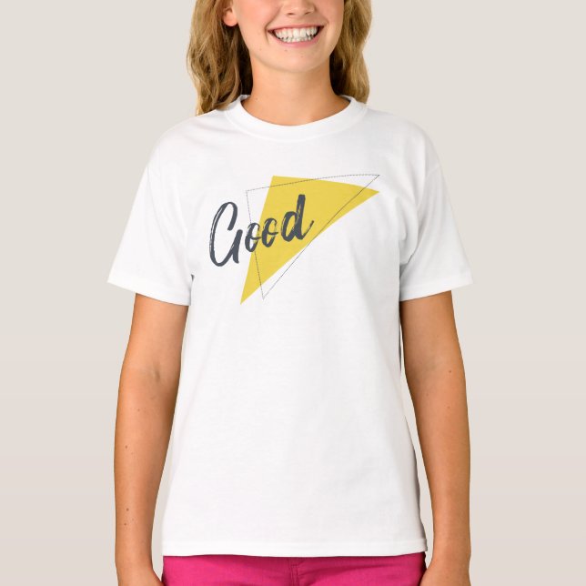 Modern, livfull och djärv grafisk utformning av Br T Shirt (Framsida)