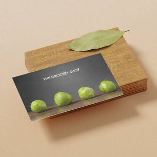 Modern Livsmedel Nutrition Brussels Sprouts Visitkort