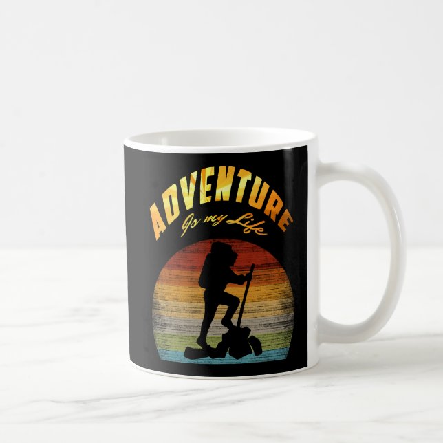 Modern livsstil i Äventyr Kaffemugg (Höger)