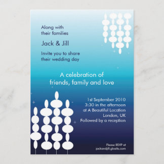 Modern Ljus 5x7 Inbjudningar