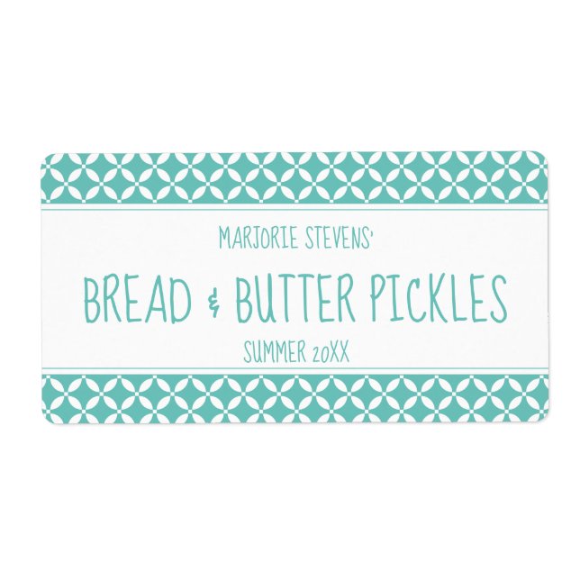 Modern ljus- och vitkanningsetikett fraktsedel (Framsidan)