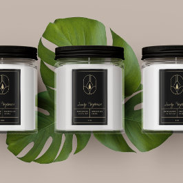 Modern ljus-produktetikett mat etikett