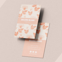 Modern Lodrät Blommönster - Soft Rosa Elegance