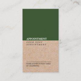 Modern lodrät för gräsbrytningKraftPrint Visitkort