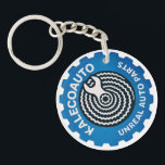 Modern Logo Keychain<br><div class="desc">Finally, a keychain worthy of your ignition. Featuring our modern logo, this handsome little tag keeps your keys together while broadcasting your unwavering support for the world’s most questionably legitimate auto parts supplier. Whether you're unlocking your daily driver or your garage of broken dreams, this keychain lets people know you...</div>