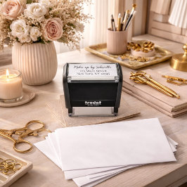 Modern Logo Script Självfärgande Stämpel